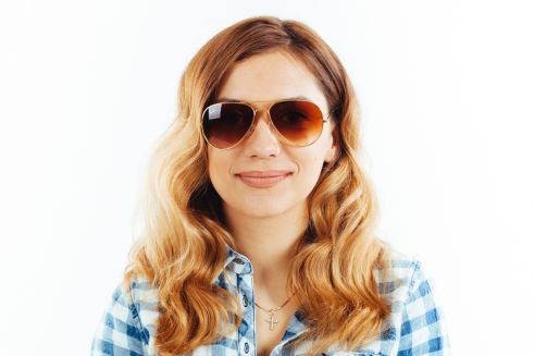 Ray Ban Aviator 3026brown-gold